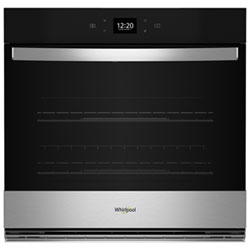 Whirlpool 27" 4.3 Cu.Ft. Self-Clean True Convection Electric Wall Oven (WOES5027LZ) - Stainless Steel