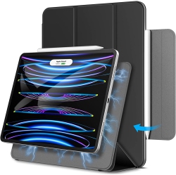 DOLAER J Magnetic Case for Ipad Pro 11 Inch All Models, And Ipad Air 5/4 (10.9-Inch 2022/2020), Support Pencil 2Nd Gen Charging, Magnetic Attachment