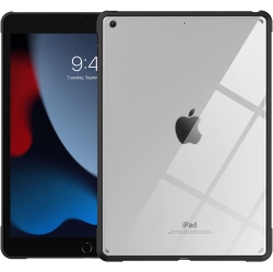 DOLAER T Case for New Ipad 9Th Generation 2021/8Th Gen 2020/7Th Gen 2019, Ultra Slim Lightweight Shock Absorbant Flexible Tpu Air-Pillow Edge