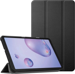 DOLAER F Slimshell Case for Samsung Galaxy Tab A 8.4 2020 Model Sm-T307, Ultra Thin Lightweight Tri-Fold Stand Cover In Black