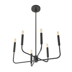 ARTIKA Manchester Modern Pendant Light Fixture In Black