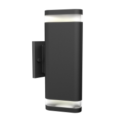 ARTIKA Trygon Modern Outdoor Wall Light In Black