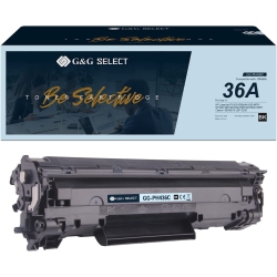 G&G Select Compatible Toner Cartridge Replacement for HP 36A Cb436A for M1522N Mfp M1523Nf Mfp M1120 Mfp P1505 P150N Printer