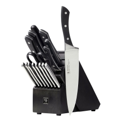 HENCKELS Forged Aviara 17 Piece Knife Block Set