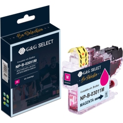 G&G Select Compatible Ink Cartridge for Brother Lc3011C 250 Pages Use for Brother Mfc-J491Dw/j497Dw/j690Dw/j890Dw/j895Dw (Magnate)