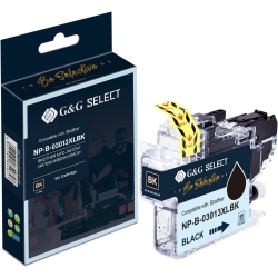 G&G Select Compatible Ink Cartridge for Brother Lc3013Xlc 550 Pages Use for Brother Mfc-J491Dw/j497Dw/j690Dw/j890Dw/j895Dw(Black)