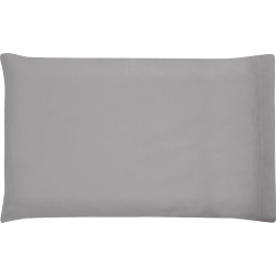 KUSHIES Percale Easy Toddler Pillow Case - In Grey