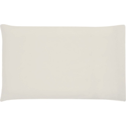 KUSHIES Percale Easy Toddler Pillow Case - Ecru