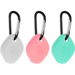 GENERIC (3 Pack) Silicone Gel Rubber Case Compatible for Samsung Galaxy Smarttag, Full Body Shock Absorbing Ultra Slim