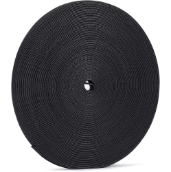 GENERIC 1/2 Inch Reusable Fastening Tape Cable Ties Double-Sided Hook-And-Loop Cable Management Tape (Black 25 Yards)