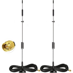 GENERIC 4G Lte Antenna 8Dbi Magnetic Base Mimo SMA Male Antenna (2-Pack) Compatible With 4G Lte Wireless Cpe Router