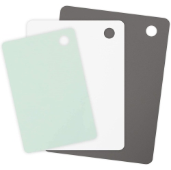 GENERIC Large, Medium & Small Flexible Cutting Board Mats for Slicing, Cutting, Chopping & Food Meal Prep, Set Of 3