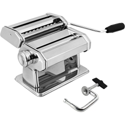 GENERIC Stainless Steel Manual Pasta Maker Machine | With Adjustable Thickness Settings | Perfect for Professional