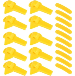 GENERIC Tyre Rim Protector, Tire Changer Protector 20PCs Tyre Changer Mount Demount Head Duck Insert Rim Protector, Tyre Demount