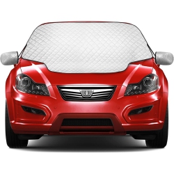 GENERIC Windshield Snow Cover, Winter Frost Guard Windshield Cover for Car, Sun Protector Waterproof Dust Cover And Ice