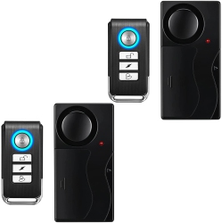 GENERIC Anti-Theft Alarm Bike/motorcycle/vehicle Security Alarm, 110Db Loud, Door And Window Alarm, Wireless Vibration