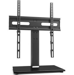 GENERIC Universal Tv Stand/base Table Top Tv Stand With Wall Mount for 27 to 55 Inch 9 Level Height Adjustable, Heavy Duty