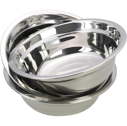 GENERIC 4 Packs Stainless Steel Bowls, Kitchen Mixing Bowls Set