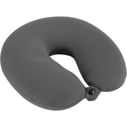 GENERIC : Travel Comfort Neck Pillows, Charcoal, One Size, Microbead Pillow