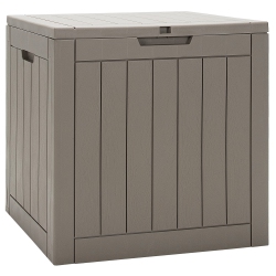 COSTWAY 30 Gallon Deck Box Storage Container Seating Tools Organization Deliveries