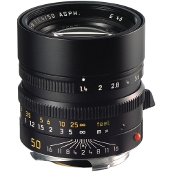 LEICA Summilux-M 50MM F/1.4 Asph. Lens (Black) - 11891