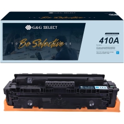 G&G Select Remanufactured Toner Cartridge Replacement for HP Cf411A Standard Yield In Cyan