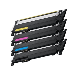 AXGEAR Samsung Clt-406S Compatible Clt-K406S Toner Cartridge Combo Bk/c/m/y Clp-360, Clp-362