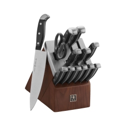 HENCKELS Statement 14 Piece Self Sharpening Block Set In Brown