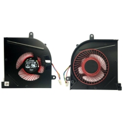 MSI Stealth Pro Series Cpu Fan Bs5005Hs-U2F1 - Blades for Gs63Vr And Gs73Vr Laptops In Red