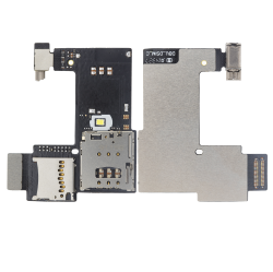 ESOURCE PARTS Replacement Sim Card Reader Flex With Board Compatible for Motorola Moto G2 (Xt1068 / 2014) (Single Sim)