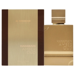 AL HARAMAIN Amber Oud - Edition By for Unisex - 3.33 OZ Edp Spray In Gold