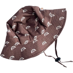 LOX LION Baskatong Baby Summer Bucket Hat - Bears (Small, 6-12 Months) In Multicolor