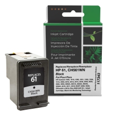 CLOVER IMAGING Group Remanufactured Ink Cartridge for HP 61 - (117343)-Refurbished Excellent In Black