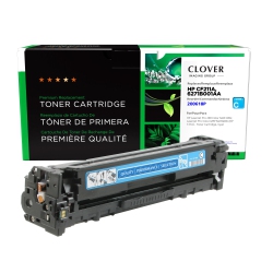 CLOVER IMAGING Group Remanufactured Toner Cartridge for HP 131A - (200618P)-Refurbished Excellent In Cyan