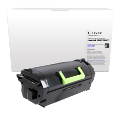 CLOVER IMAGING Group Remanufactured Toner Cartridge for Lexmark Ms711/ms811/ms812/mx711/mx811/mx812 - (200644P)-Refurbished Excellent In Black
