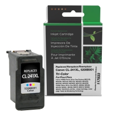CLOVER IMAGING Group Remanufactured Tri-Color Ink Cartridge for Canon Cl-241Xl - (117833)-Refurbished Excellent