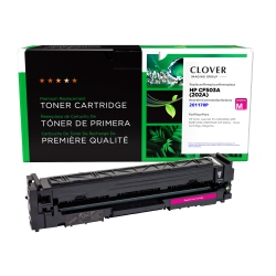 CLOVER IMAGING Group Remanufactured Toner Cartridge for HP 202A - (201170P) In Magenta