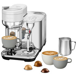 Nespresso Vertuo Creatista Pod Espresso Machine by Breville - Brushed Stainless Steel
