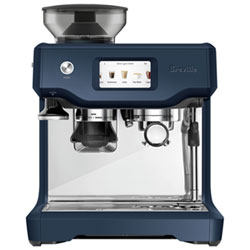 Refurbished (Good) - Breville Barista Touch Automatic Espresso Machine - Damson Blue - Remanufactured by Breville