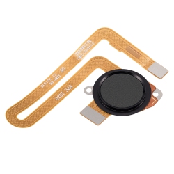 ESOURCE PARTS Replacement Fingerprint Reader With Flex Cable Compatible for Motorola Moto G8 Power (Xt2041-1 / Xt2041-3 / 2020) (Smoke Black)