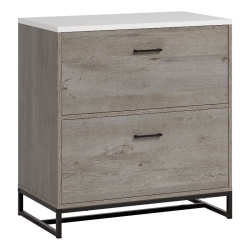 SAUDER Tremont Row Engineered Wood Lateral File In Mystic Oak