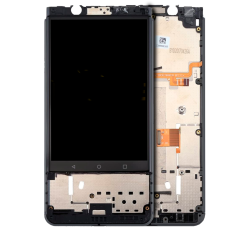 ESOURCE PARTS Refurbished (Excellent) - Replacement Lcd Assembly With Frame Compatible for Blackberry Keyone (Black)