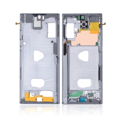 ESOURCE PARTS Replacement Mid-Frame Housing Compatible for Samsung Galaxy Note 10 Plus (Aura White)