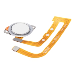 ESOURCE PARTS Replacement Fingerprint Reader With Flex Cable Compatible for Motorola Moto G Fast (Xt2045-3 / 2020) (Pearl White)
