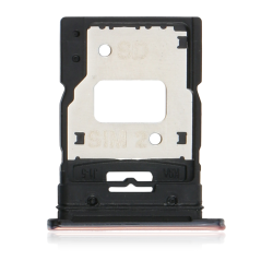 ESOURCE PARTS Replacement Dual Sim Card Tray Compatible for Xiaomi Mi 11 Lite (Peach Pink)