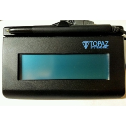TOPAZ Signaturegem T-Lbk462-Hsb-R 1X5 Backlit Lcd Signature Capture Pad USB Connection
