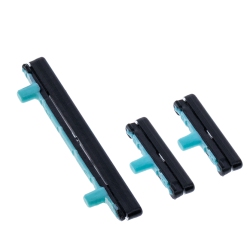 ESOURCE PARTS Replacement Hard Buttons (Power / Volume / Switch) Compatible for Samsung Galaxy S8 / S8 Plus (Black)