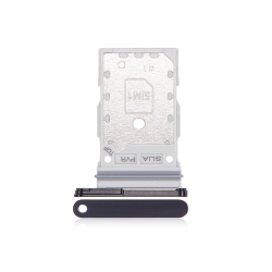 ESOURCE PARTS Replacement Dual Sim Card Tray for Samsung Galaxy S22 5G (Sm-S901W) / S22+ Plus 5G (Sm-S906W) - Phantom In Black