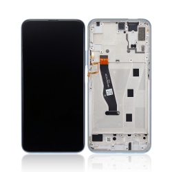 ESOURCE PARTS Refurbished (Excellent) - Replacement Lcd Assembly With Frame Compatible for Huawei P Smart Pro (2019) (Breathing Crystal)