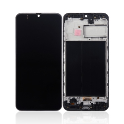 ESOURCE PARTS Replacement Oled Assembly With Frame Compatible for Samsung Galaxy M30 (M305 / 2019) (Aftermarket Plus) (All Colors)